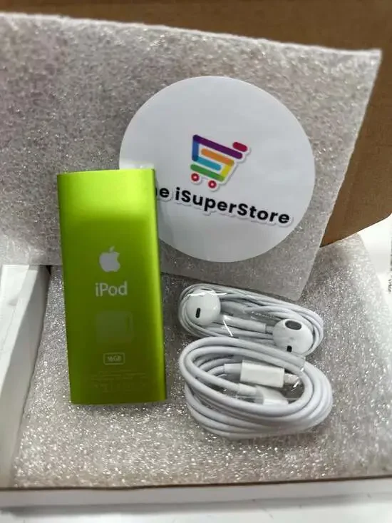 Apple iPod Nano 4th Gen 16GB Green- New Battery - 1 YR Warranty - Picture 3 of 5